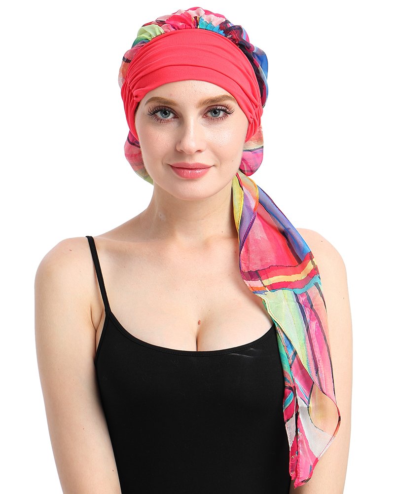 FocusCare Soft Cancer Head Scarves And Wraps For Chemo Patients