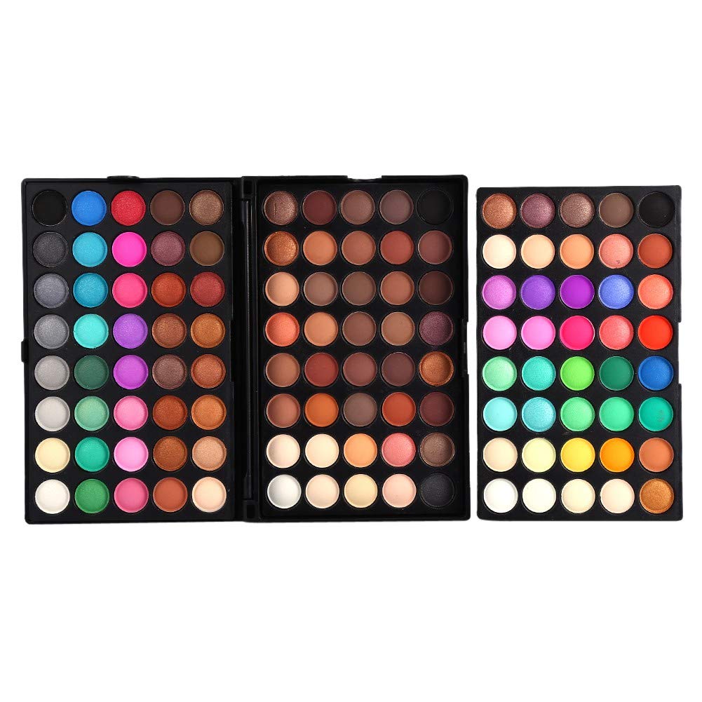 Sonew 120 Colors Professional Eye Shadow Palette, Matte Eyeshadow Palette Eyes Makeup Cosmetic Set Kit Tool