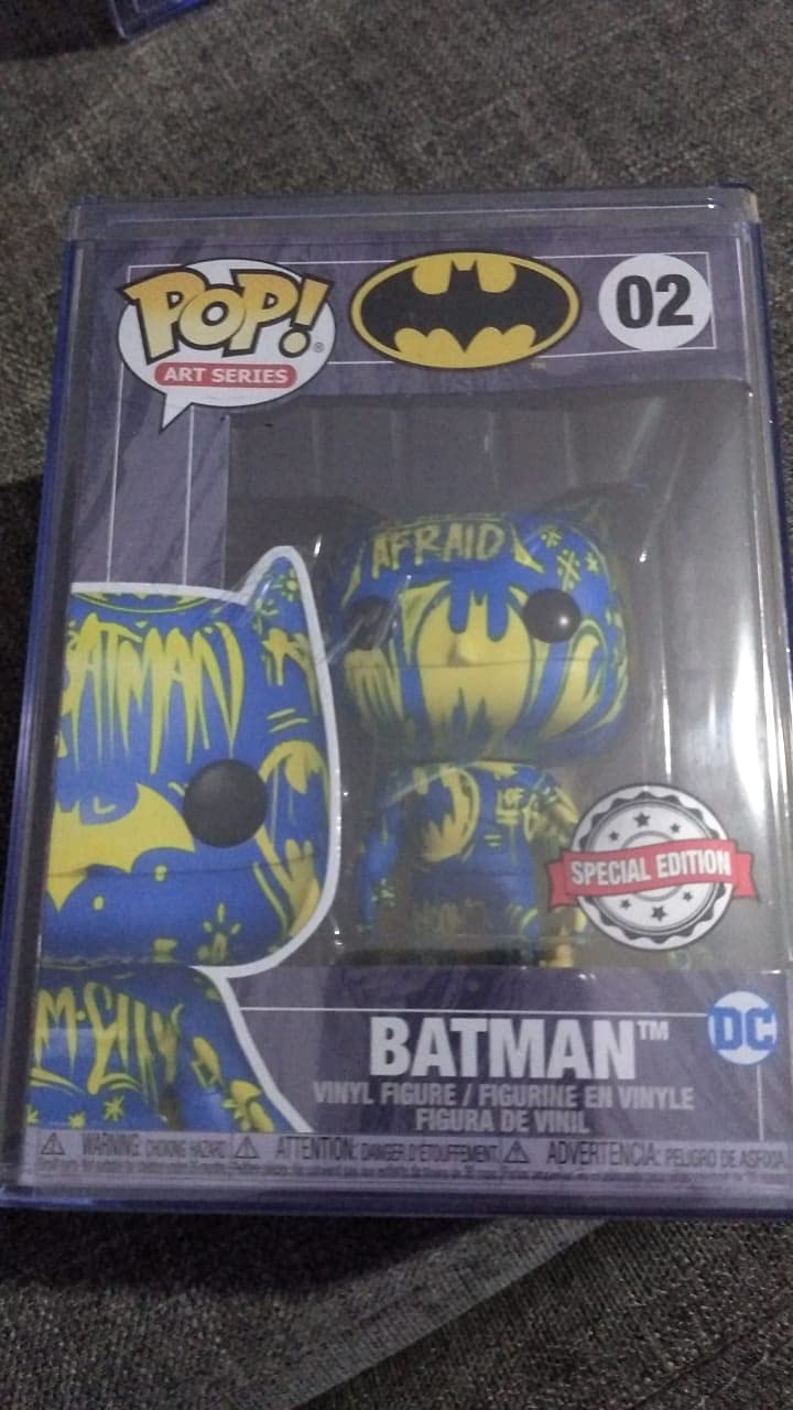 FKO FunkoPop Art Series #02 Batman Target Exclusive with Hard Stack Protector