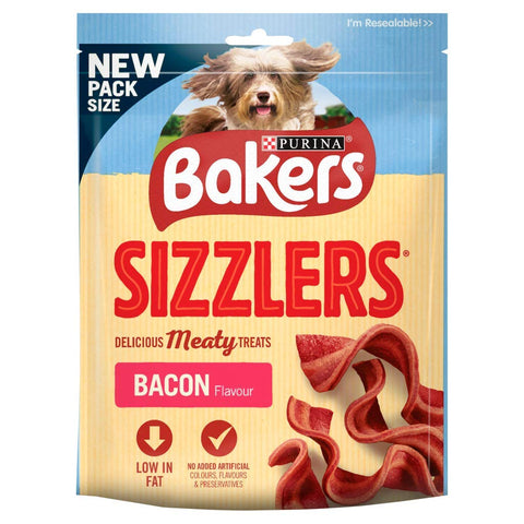 Bakers Dog Treats Bacon Sizzlers 90g