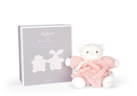 Kaloo Plume - Powder pink patapouf bear soft toy - 18cm