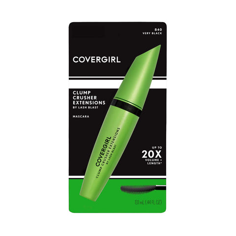 CoverGirl 840 Clump Crusher Extensions Lashblast Mascara, Very Black, 0.44 Fluid Ounce