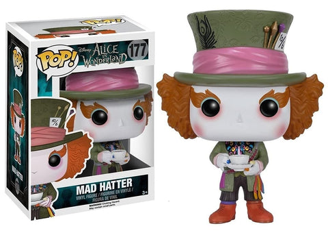 Funko POP Disney: Alice in Wonderland Action Figure - Mad Hatter, Multicolor, 6709