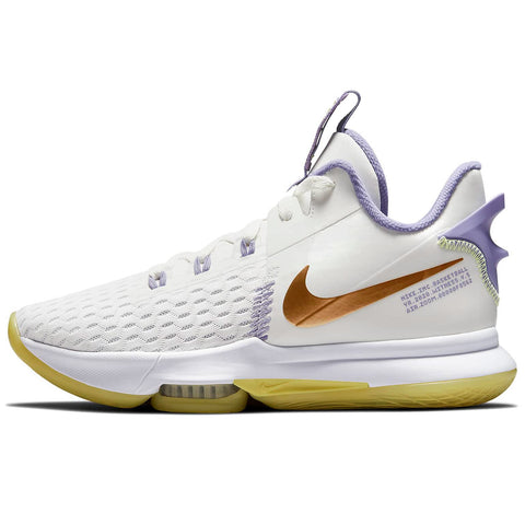 Nike Lebron Witness CQ9380-102 Mens Basketball Shoes (Summit White/MTLC Bronze)