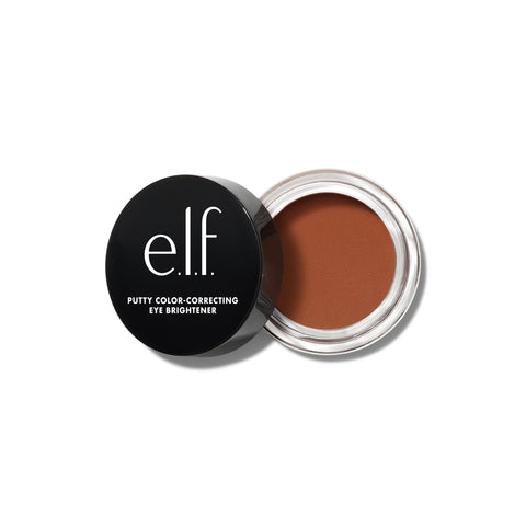 e.l.f. Putty Color-Correcting Eye Brightener, Under-eye Brightener & Primer Reduces Appearance Of Dark Circles, Vegan & Cruelty-Free, Deep/Rich