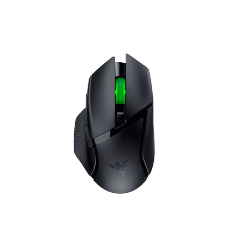 Razer Basilisk V3 X HyperSpeed Customizable Wireless Gaming Mouse: Mechanical Switches Gen-2-5G Advanced 18K Optical Sensor - Chroma RGB 9 Programmable Controls 535 Hr Battery Classic Black