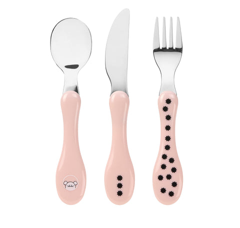 LÃƒÆ’Ã†â€™Ãƒâ€ Ã¢â‚¬â„¢ÃƒÆ’Ã¢â‚¬Â ÃƒÂ¢Ã¢â€šÂ¬Ã¢â€žÂ¢ÃƒÆ’Ã†â€™Ãƒâ€šÃ‚Â¢ÃƒÆ’Ã‚Â¢ÃƒÂ¢Ã¢â€šÂ¬Ã…Â¡Ãƒâ€šÃ‚Â¬ÃƒÆ’Ã¢â‚¬Â¦Ãƒâ€šÃ‚Â¾SSIG Childrens Cutlery Set 3-Piece Spoon Fork Knife Stainless Steel Plastic Handle Cutlery 3 Pieces Little Chums Mouse