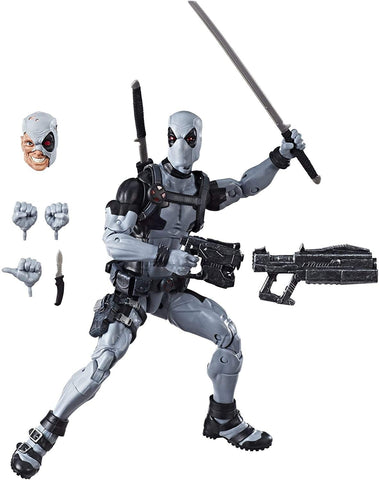 Marvel E1974 Hasbro Legends Series 12" Deadpool Action Figure From Uncanny X-Force Comics with Blaster/Weapon Accessories & 30 Points Of Articulation (Amazon Exclusive)