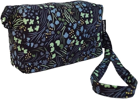 earthsave Cotton Premium Sling Bag - Crossways Blue | Sling Bag for Women with Adjustable strap | Cross Body Bag for woman