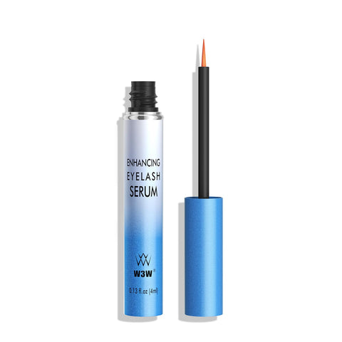 Lash Serum - 4ml Eyelash Enhancing Serum, W3W Eyelash Serum for Eyelash Thicker, Stronger, Longer Suitable for Lashes & Brows?Light Blue?