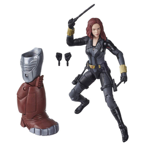 Marvel Hasbro Black Widow Legends Series 6-inch Collectible Black Widow Action Figure Toy, Premium Design, 6 Accessories, Ages 4 and Up