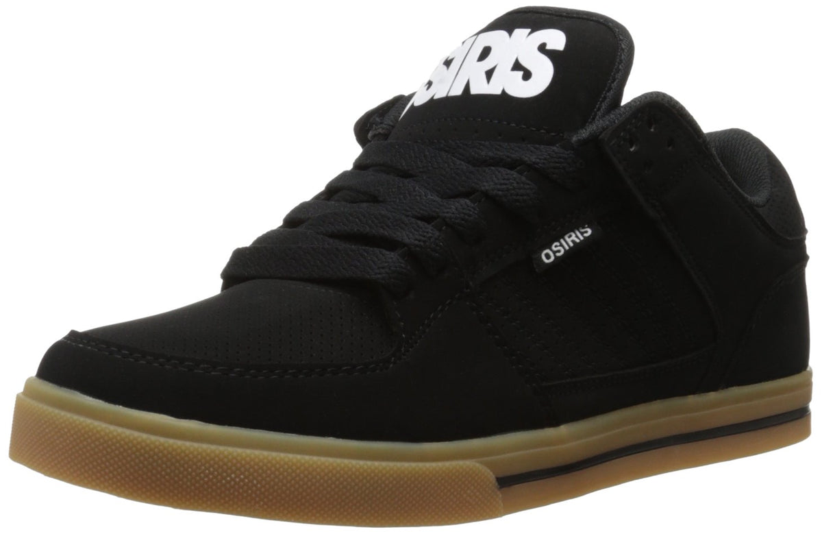 Osiris Shoes Mens Protocol Skateboarding Shoes 1293-141 Black/White/Gum 5 UK, 38 EU, 6 US