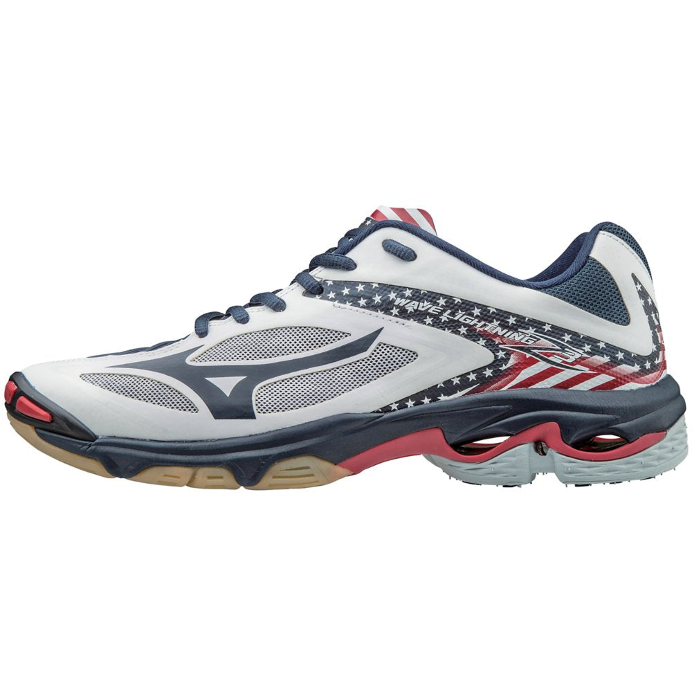 Mizuno Wave Lightning Z3 Women's Volleyball Shoes - Stars & Stripes (Women's Size 7)