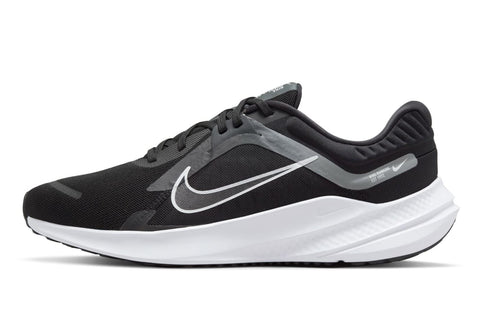 Nike "Quest 5" Men's Road Running Shoes (DD0204-001) Black/White, Size: 8.5