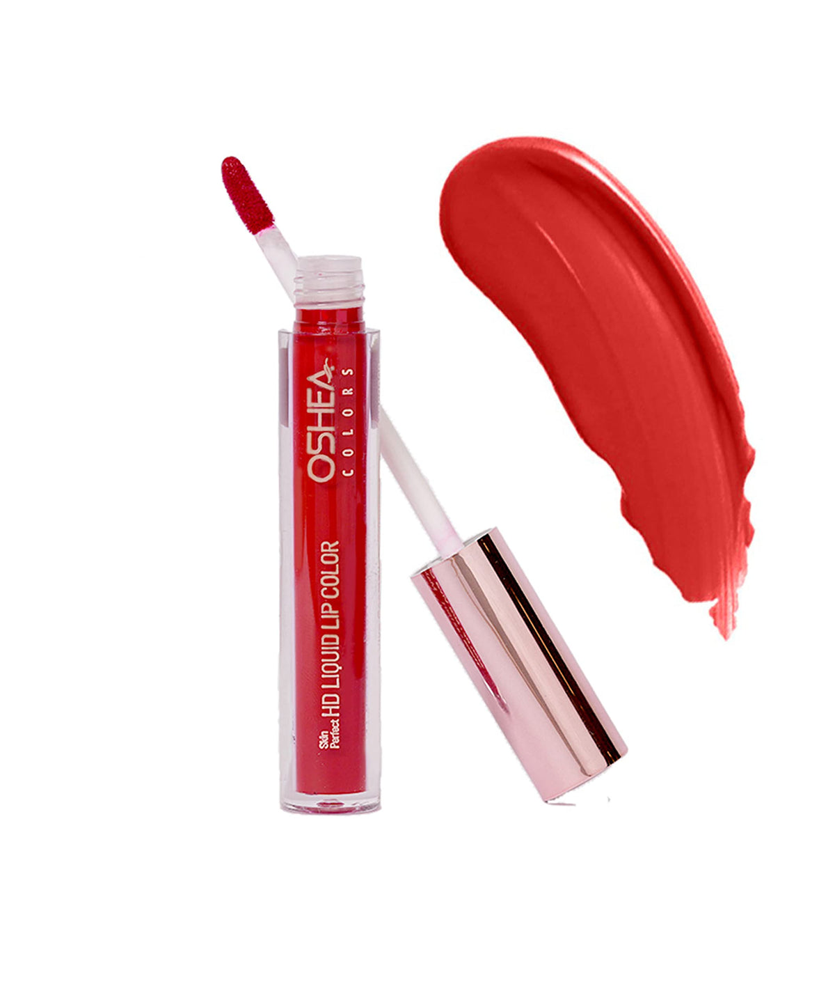 Oshea Skin Perfect HD LIQUID LIP COLOR High Definition & Ultra Pigmented Enriched with Vitamin -E (2.6 ML (Pack of 1), LITTLE RED RIDING HOOD -03)