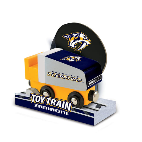 MasterPieces NHL Nashville Predators Real Wood Toy Train Zamboni