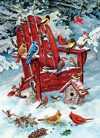 Cobblehill 80069 1000 pc Adirondack Birds Puzzle, Various