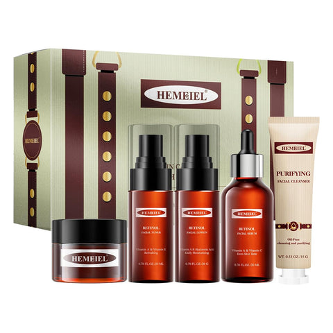 Vitamin C Skin Care Kit, Vitamin C Complete Skin Care Set?Boosting Collagen & Hydrating for Women