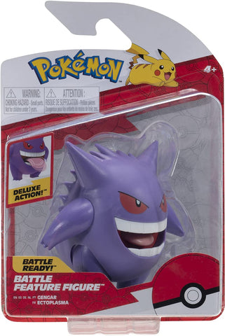 Pokemon: Gengar Battle Feature Deluxe Action Figure