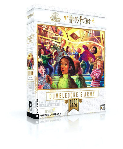 New York Puzzle Company - Harry Potter Dumbledore's Army - 1000 Piece Challenging Jigsaw Puzzle for Adults by Mary GrandPrÃƒÂ©