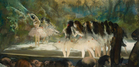 Wooden Jigsaw Puzzle Adults - Dance at The Paris Opera, by Edgar Degas - 292 Unique Wooden Pieces. Made in The USA by Nautilus Puzzles