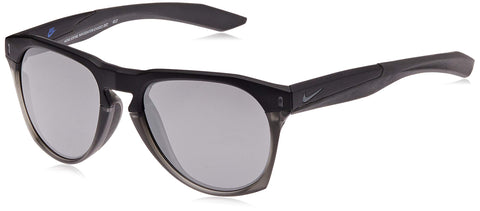 Nike EV1021-002 Essential Navigator Sunglasses (Frame Grey with Silver Flash Lens), Matte Black/Anthracite