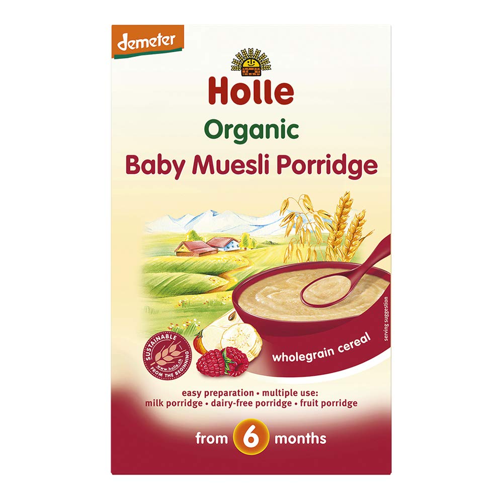 Holle Organic Baby Porridges - Baby Muesli - Single Carton, 250g