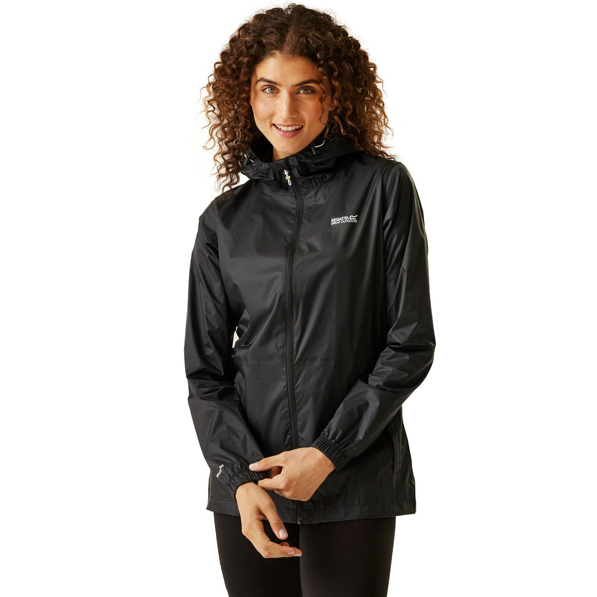 Regatta Pack-It Jacket III Womens Waterproof Packaway Black