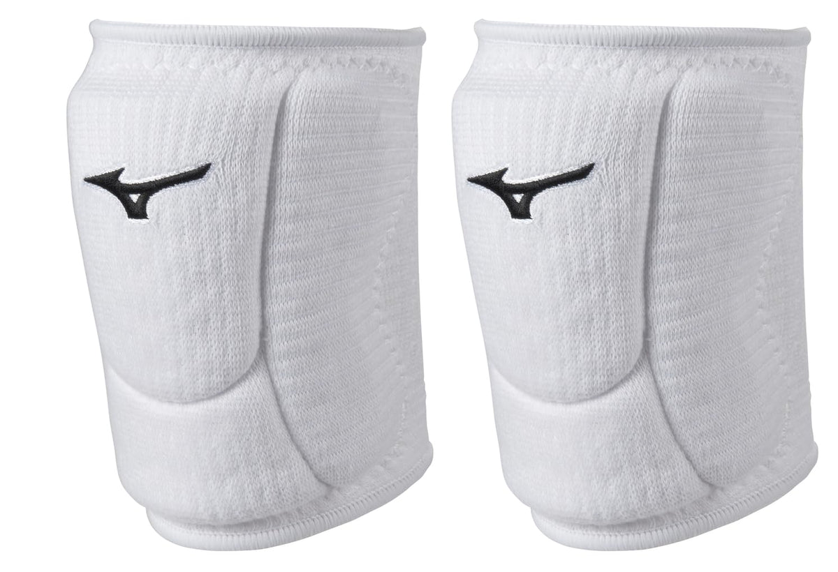 Mizuno LR6 Pro ECO Volleyball Knee Pads | Womens Small (S) | White