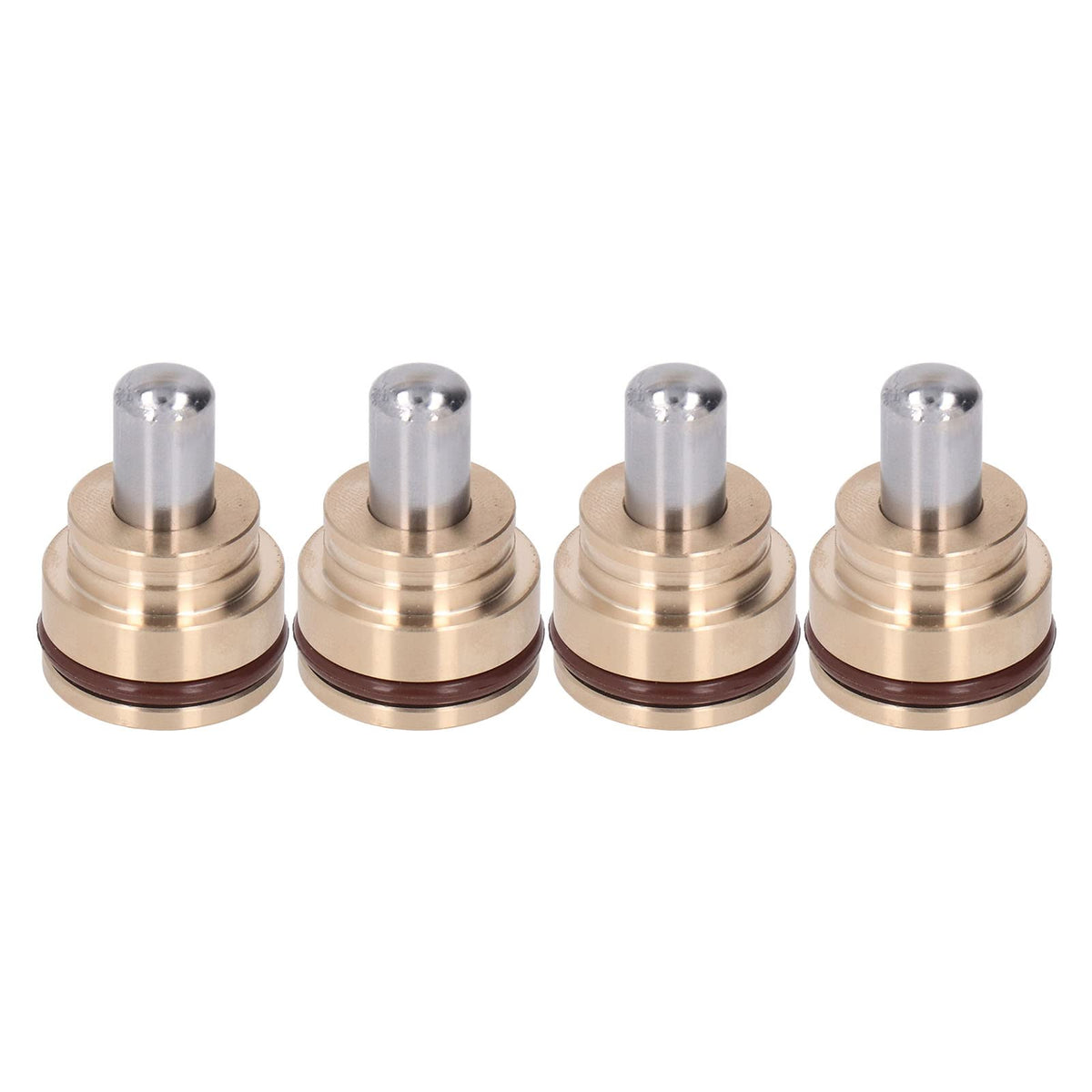 Joystick Pusher Control Valve,4 Pcs Joystick Pusher Control Valve High Hardness Good Sealing Excavator Replacement Handle Joystick Valve for CAT E200B