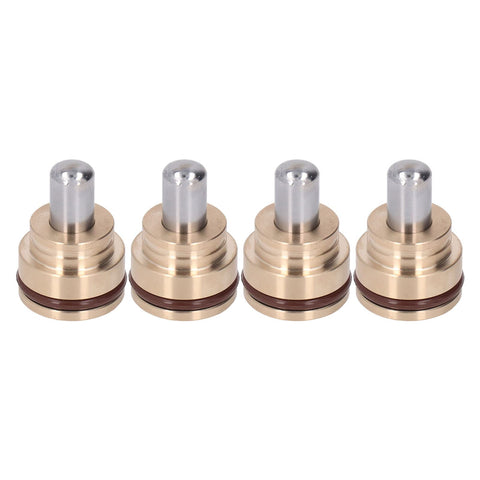 Joystick Pusher Control Valve,4 Pcs Joystick Pusher Control Valve High Hardness Good Sealing Excavator Replacement Handle Joystick Valve for CAT E200B