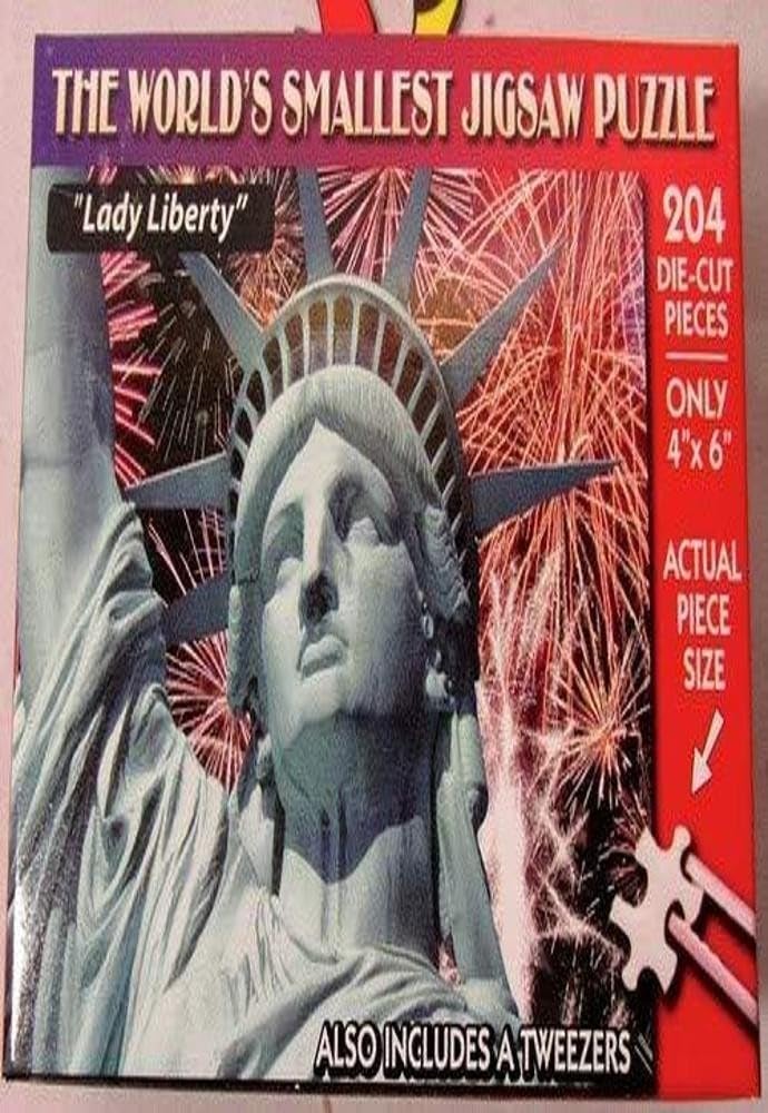 WorldÃ¢â‚¬â„¢s Smallest Jigsaw Puzzle - Lady Liberty