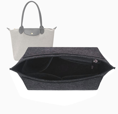 tote bag organizer for Longchamp Le Pliage insert the tote bag organizer insert 1028dark grey-S