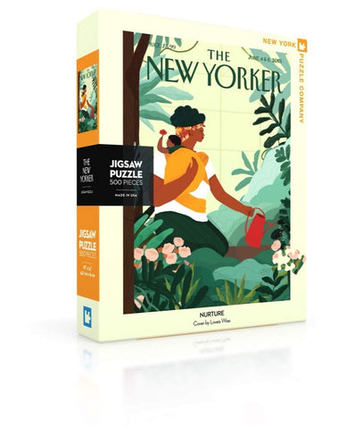 New York Puzzle Company - New Yorker Nurture - 500 Piece Jigsaw Puzzle for Family Game Nights by Loveis Wise