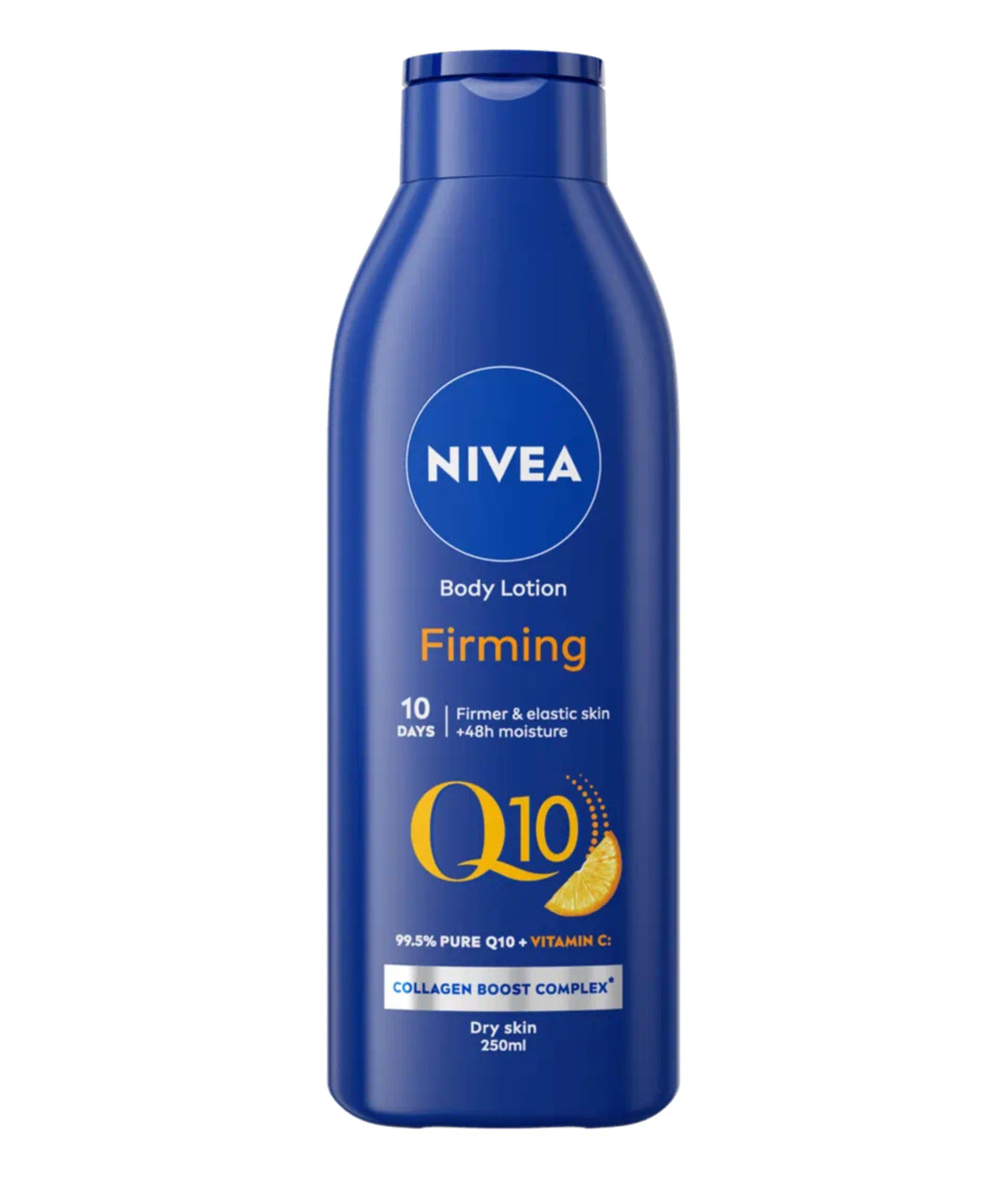 NIVEA Q10 Firming Rich Body Lotion with Vitamin C (400ml), NIVEA Moisturiser for Firmer Skin with Q10 and Vitamin C, NIVEA Body Lotion for Dry Skin , Pack of 1