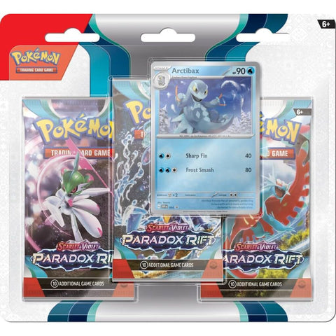 Pokemon TCG SV4 Paradox Rift 3 Packs Blister