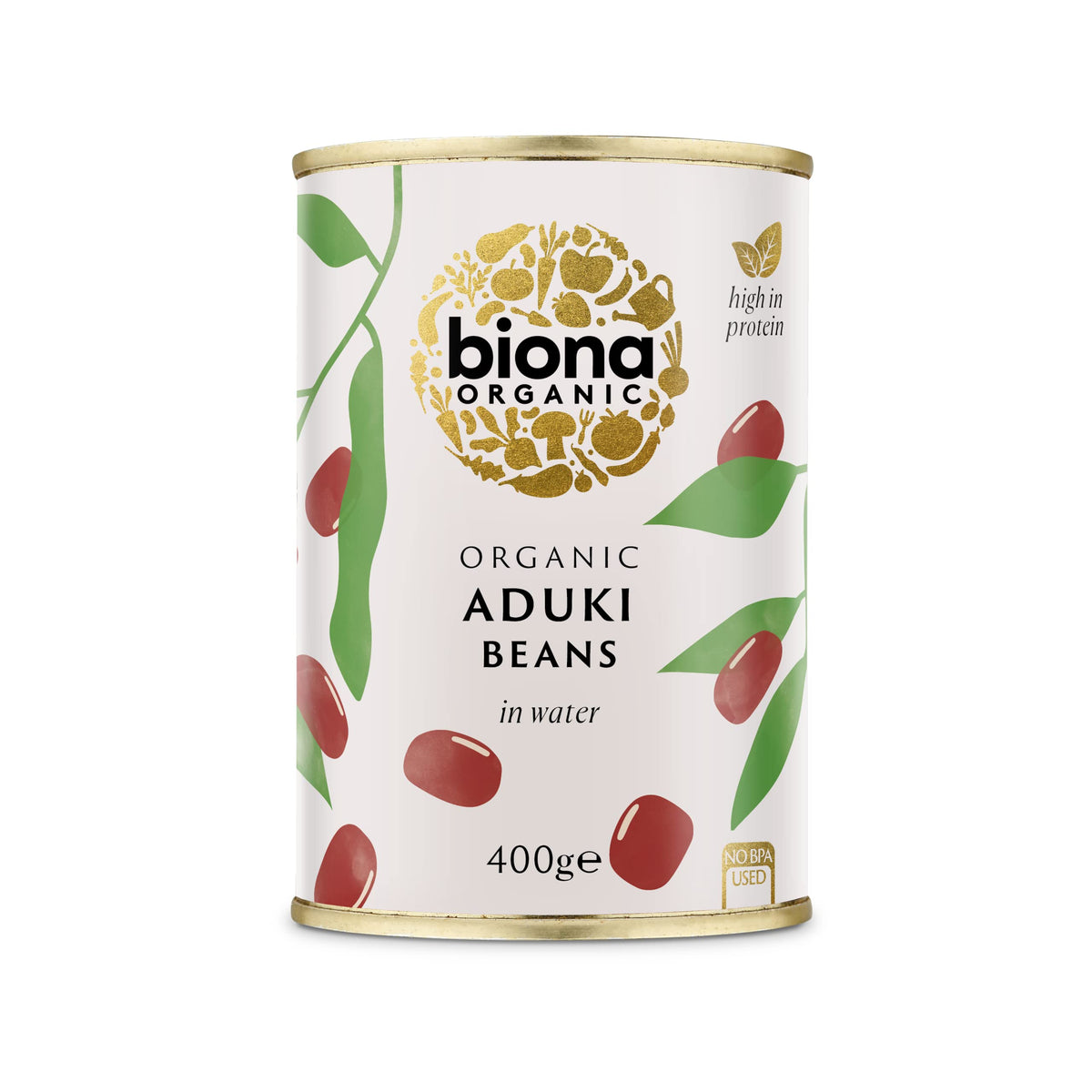 BIONA Organic Aduki Beans, 400 GR