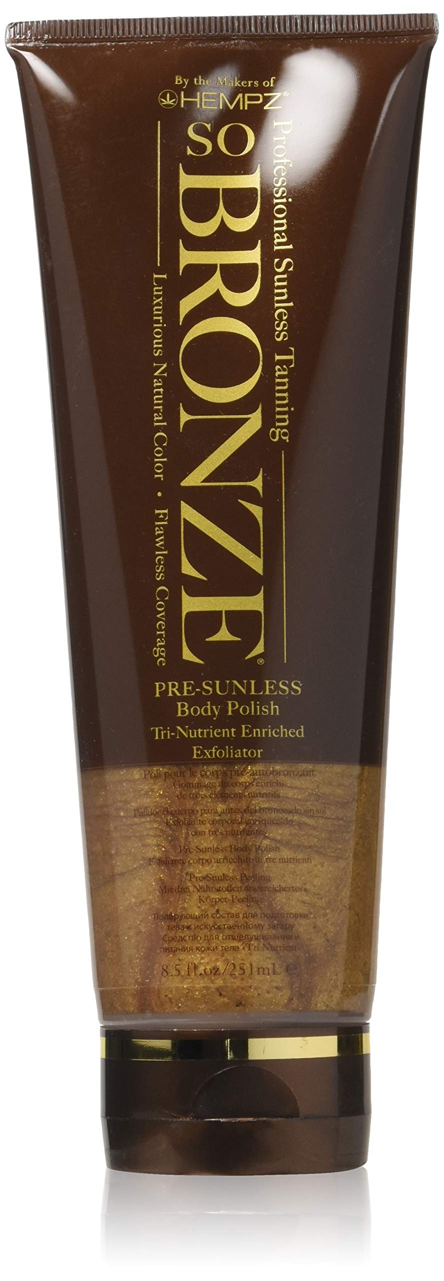 Hempz Hempz so bronze pre-sunless exfoliating body polish, 8.5 fluid ounce, 8.5 Ounce