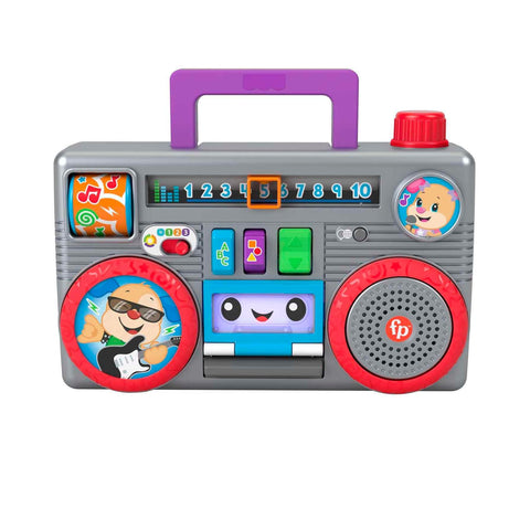 Fisher-Price BoomBox, Version: English, UK; Italian; Portuguese; Spanish, Castilian, HHX10