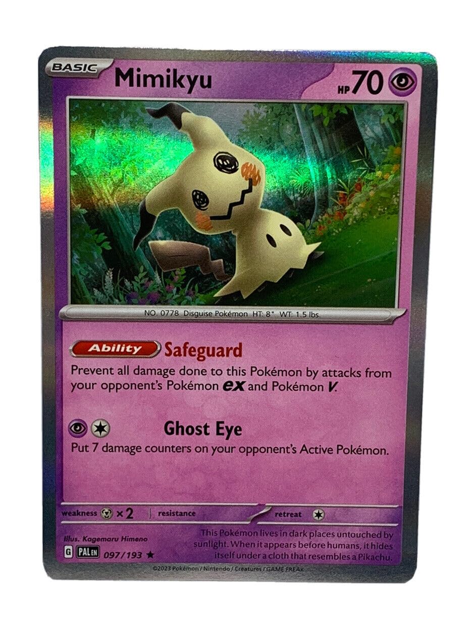 Pokemon - Mimikyu 097/193 - Paldea Evolved - Holo Rare Card