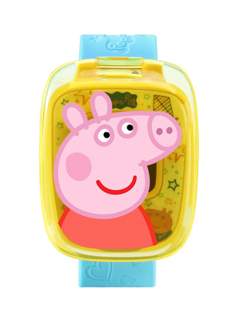 Vtech Peppa Pig Watch, Interactive Preschool Learning Toy with Numbers, Shapes and More for Toddlers, Electronic Toy For Kids, Boys & Girls 3, 4, 5, 6 Year Olds, English Version , 21.2 x 5 x 2.5cm