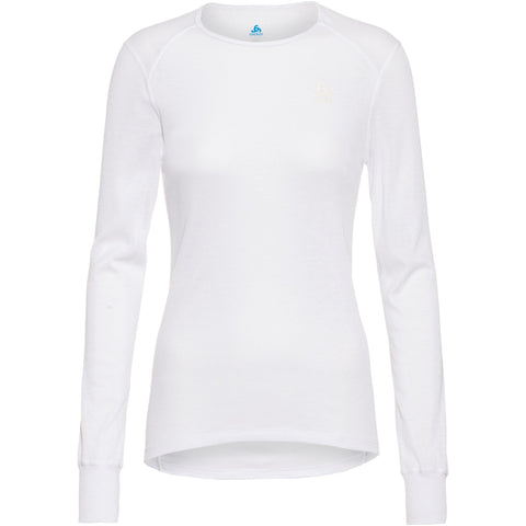 Odlo Women Functional Underwear Long Sleeve Shirt ACTIVE WARM ECO, white, M