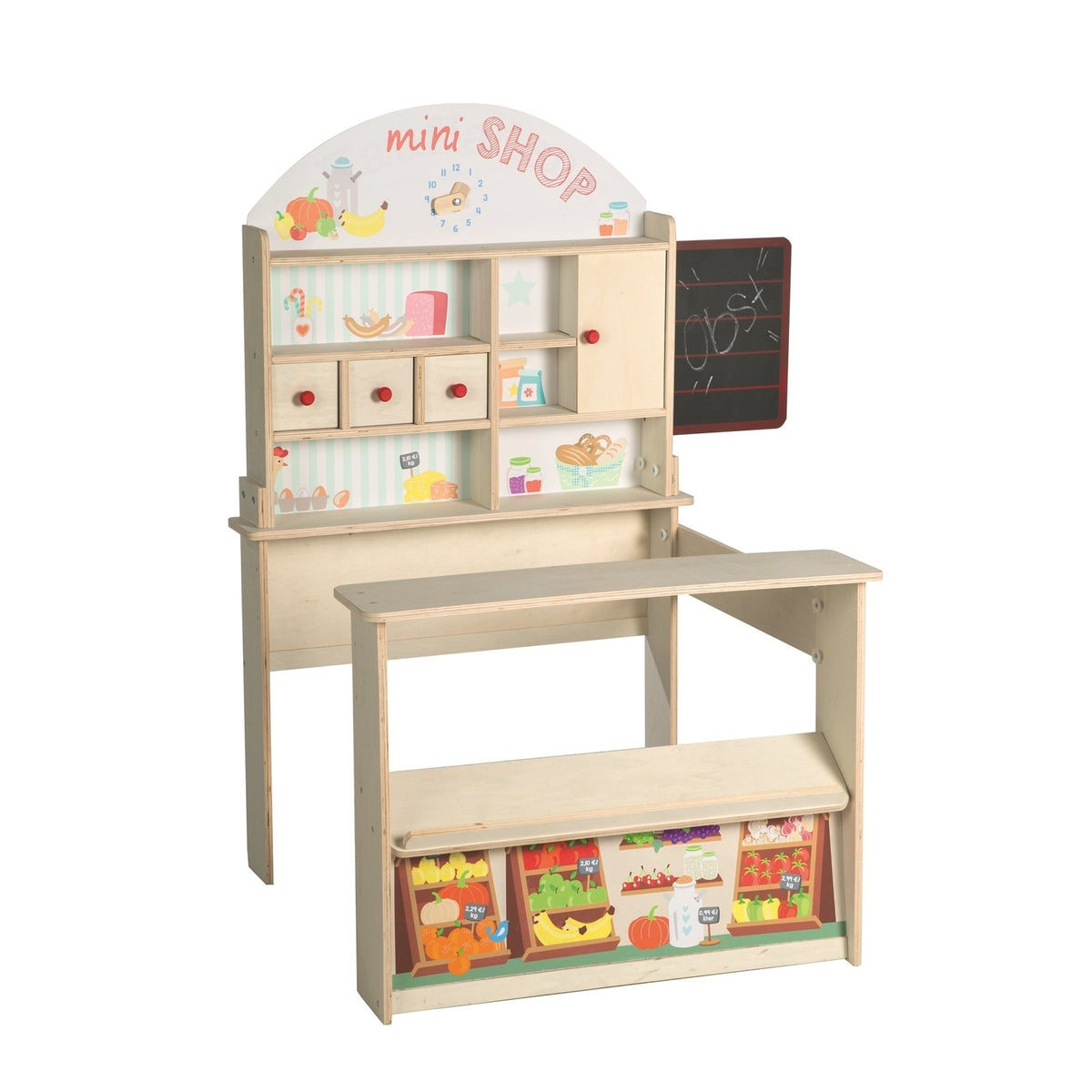 roba 480021 Kids Tienda Mostrador Candy Shop, Natural