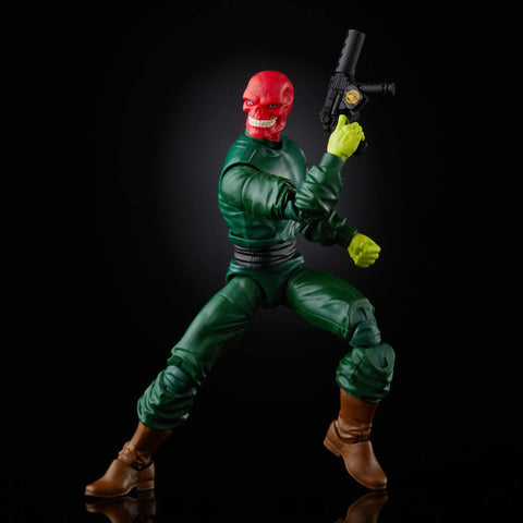 Hasbro Marvel Hasbro Legends Series 6-inch Collectible Action Red Skull Figure and 7 Accessories and 1 Build-a-Figure Part, Premium Design