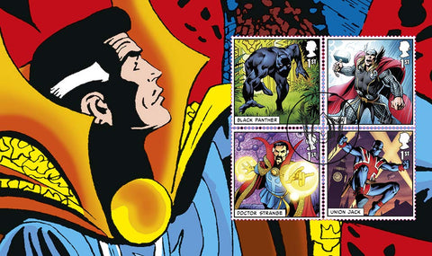 Marvel Prestige Stamp Book Postmarked Edition