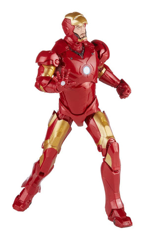 Marvel Hasbro Legends Series 6-inch Scale Action Figure Toy Iron Man Mark 3 Infinity Saga Character, Premium Design and 5 Accessories