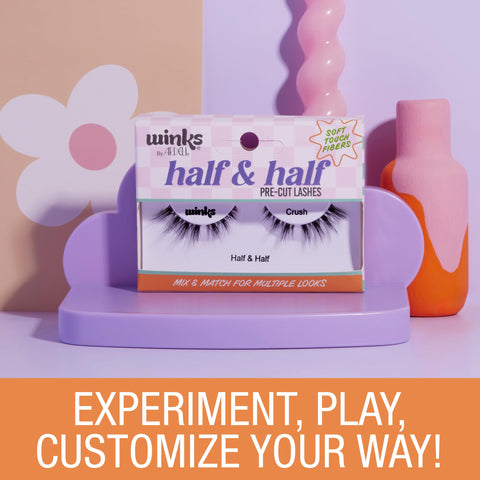 Ardell Winks Half & Half Pre-Cut Lashes Crush