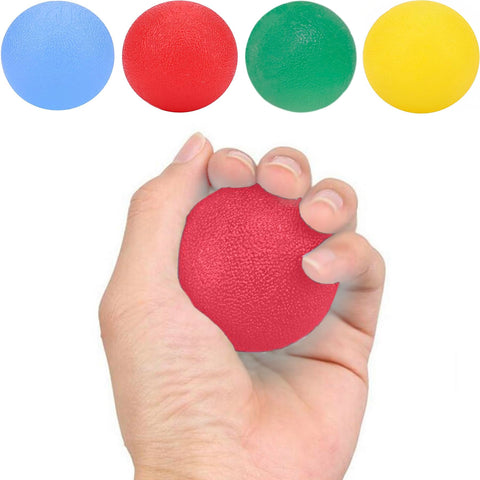 Hand Therapy Balls for Squeeze Exercise | Stress Balls, Gel Hand Balls for Arthritis Hand, Finger, Grip Strengthening and Stress Relief | also used as stroke rehabilitation aid