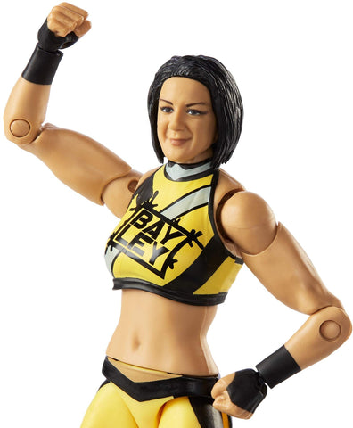 WWE Bayley Elite Series #80 Deluxe Action Figure with Realistic Facial Detailing, Iconic Ring Gear & Accessories