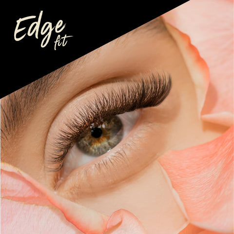 i-ENVY Half Lashes, Edge Fit False Eyelashes Natural Dramatic Look Wispy Cat Eye Clear Band Fluffy Volume Soft Strip Short Half Fake Eyelashes Light Weight Comfort Everyday Easy to Wear (FLUTTERY FIT)